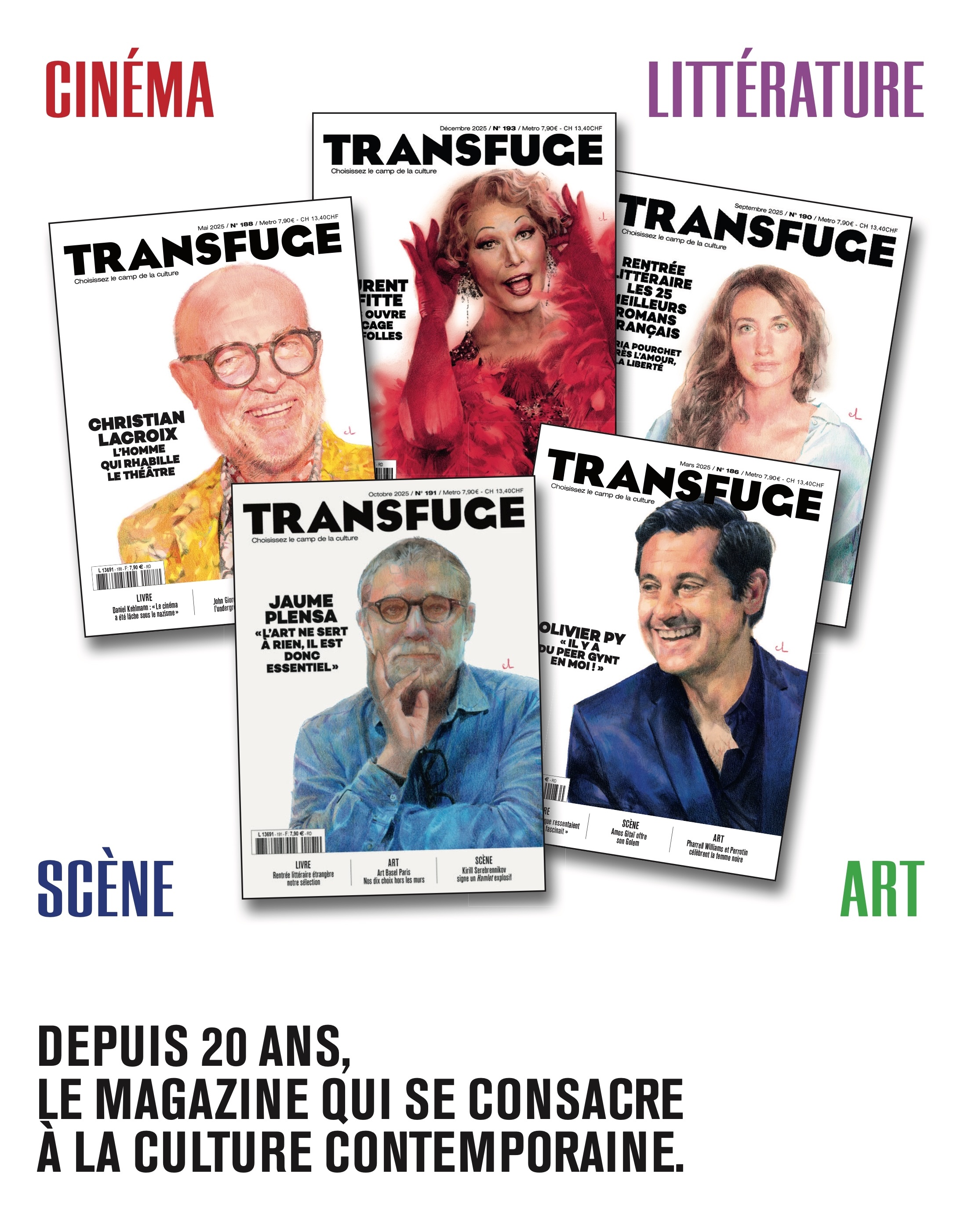 Transfuge - Le magazine de la culture contemporaine